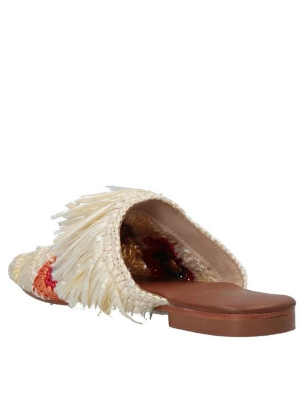 DE SIENA MOUNA FLATS BY ANTHROPOLOGIE FLORAL RAFIA Size 40 EU 9.5 US - Picture 3 of 14